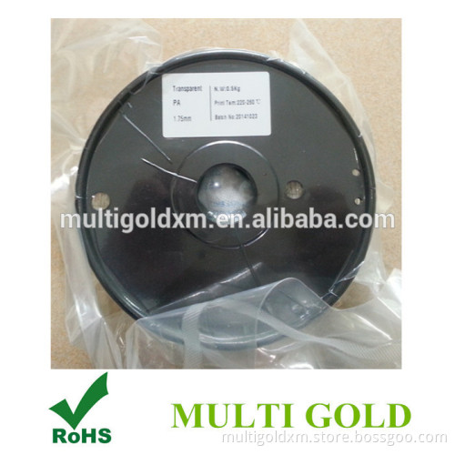 Hot Selling 3D Printer Filament PA 0.5KG/Roll Diameter 1.75mm Material PA for 3D Printer